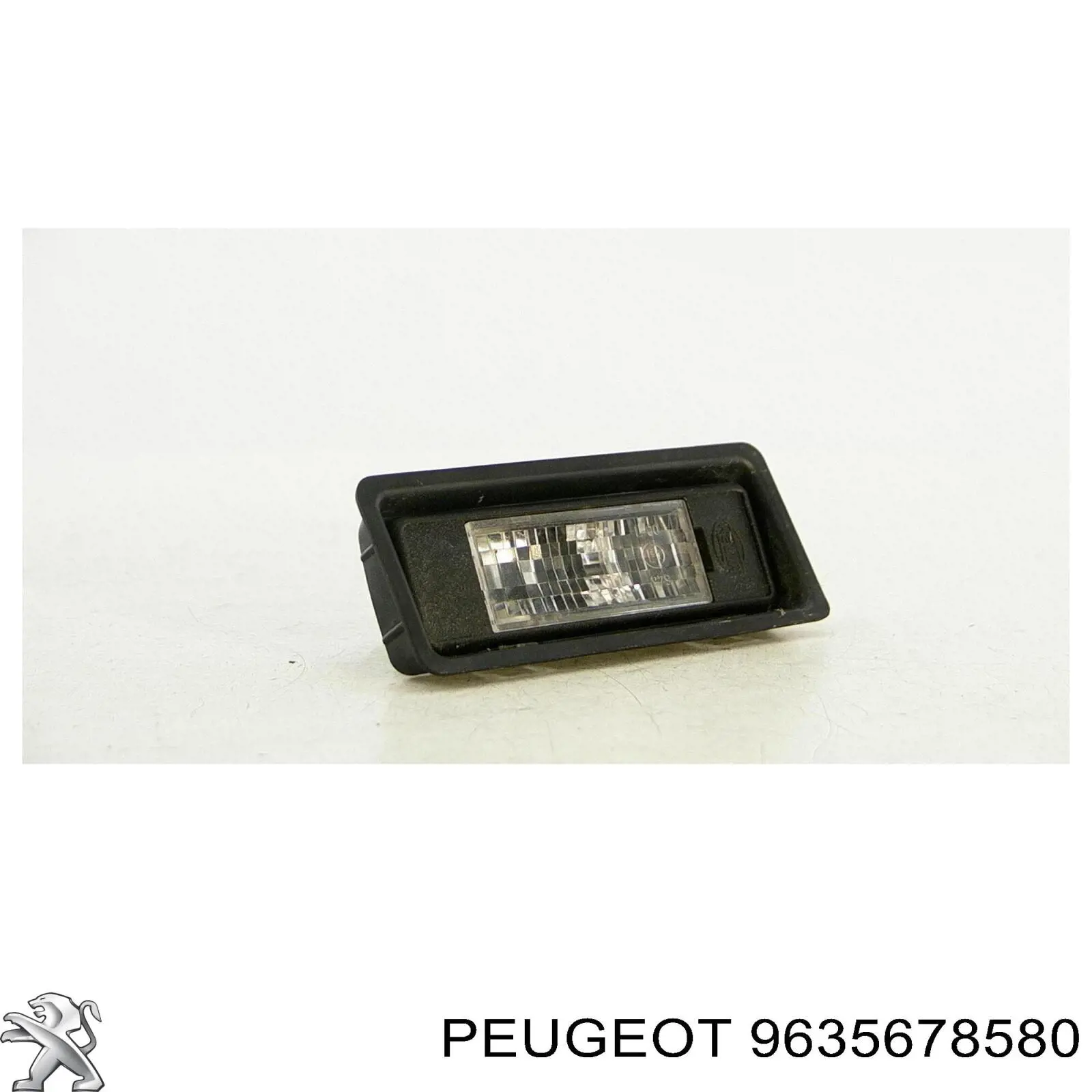 Купити 9635678580 Peugeot/Citroen Ліхтар підсвічування заднього номерного знака
