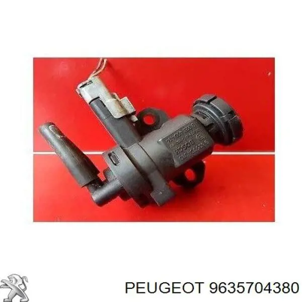Купити 9635704380 Peugeot/Citroen Клапан перетворювач тиску наддуву (соленоїд)