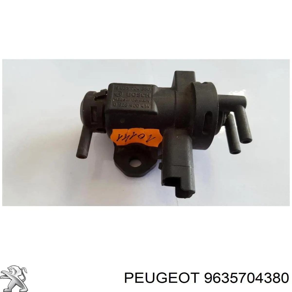 Клапан перетворювач тиску наддуву (соленоїд) 9635704380 Peugeot/Citroen