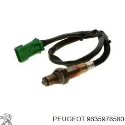 Купити 9635978580 Peugeot/Citroen Лямбда-зонд, датчик кисню до каталізатора, лівий