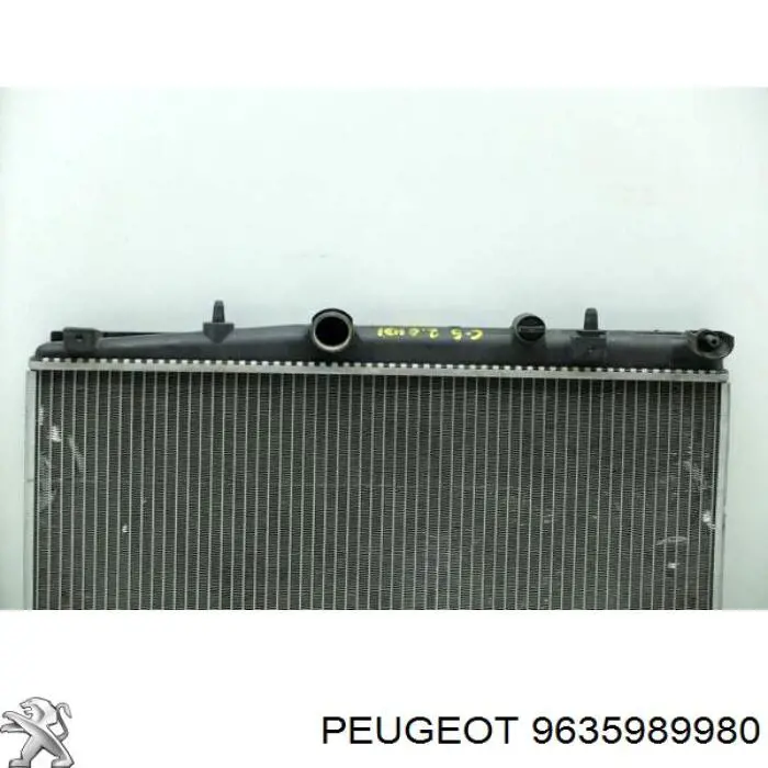 9635989980 Peugeot/Citroen Радіатор охолодження двигуна