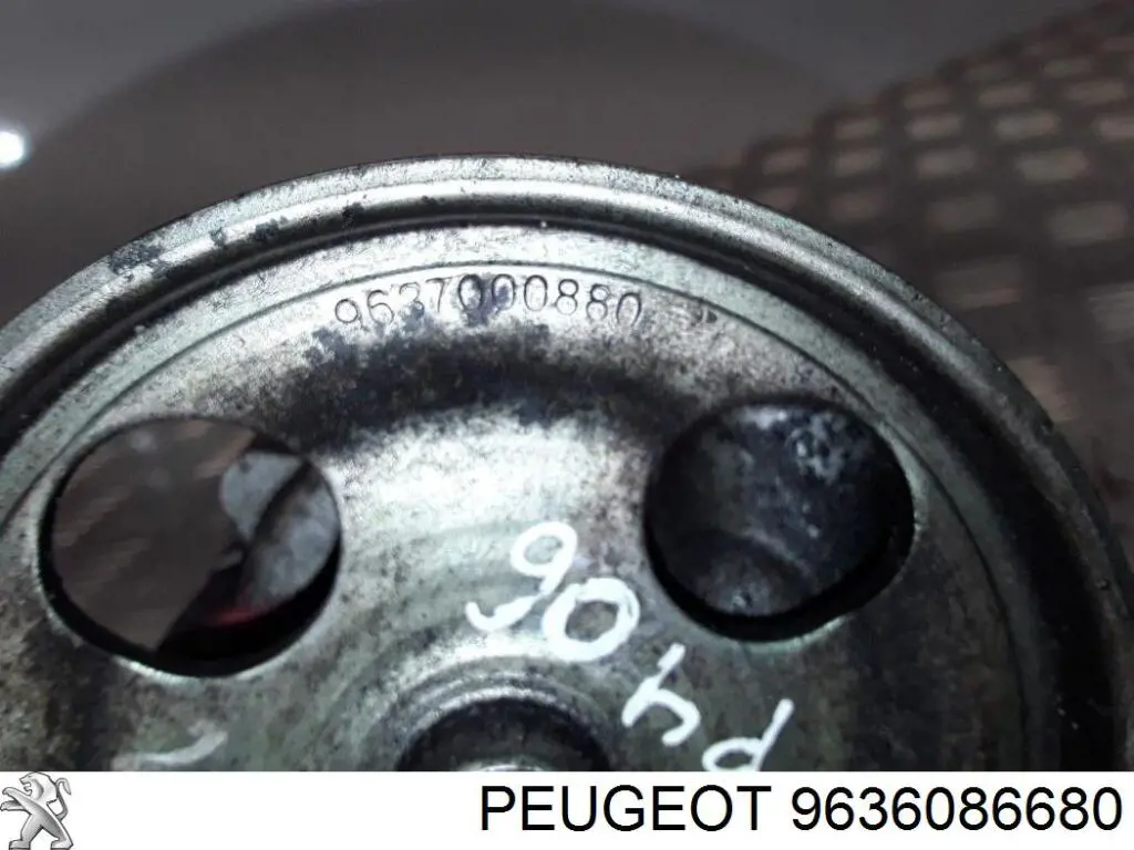 9636086680 Peugeot/Citroen насос гідропідсилювача керма (гпк)