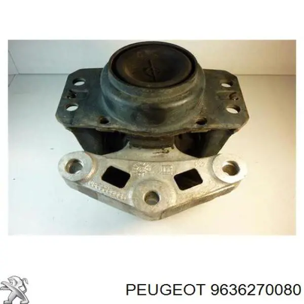 9636270080 Peugeot/Citroen Подушка (опора) двигуна, права верхня