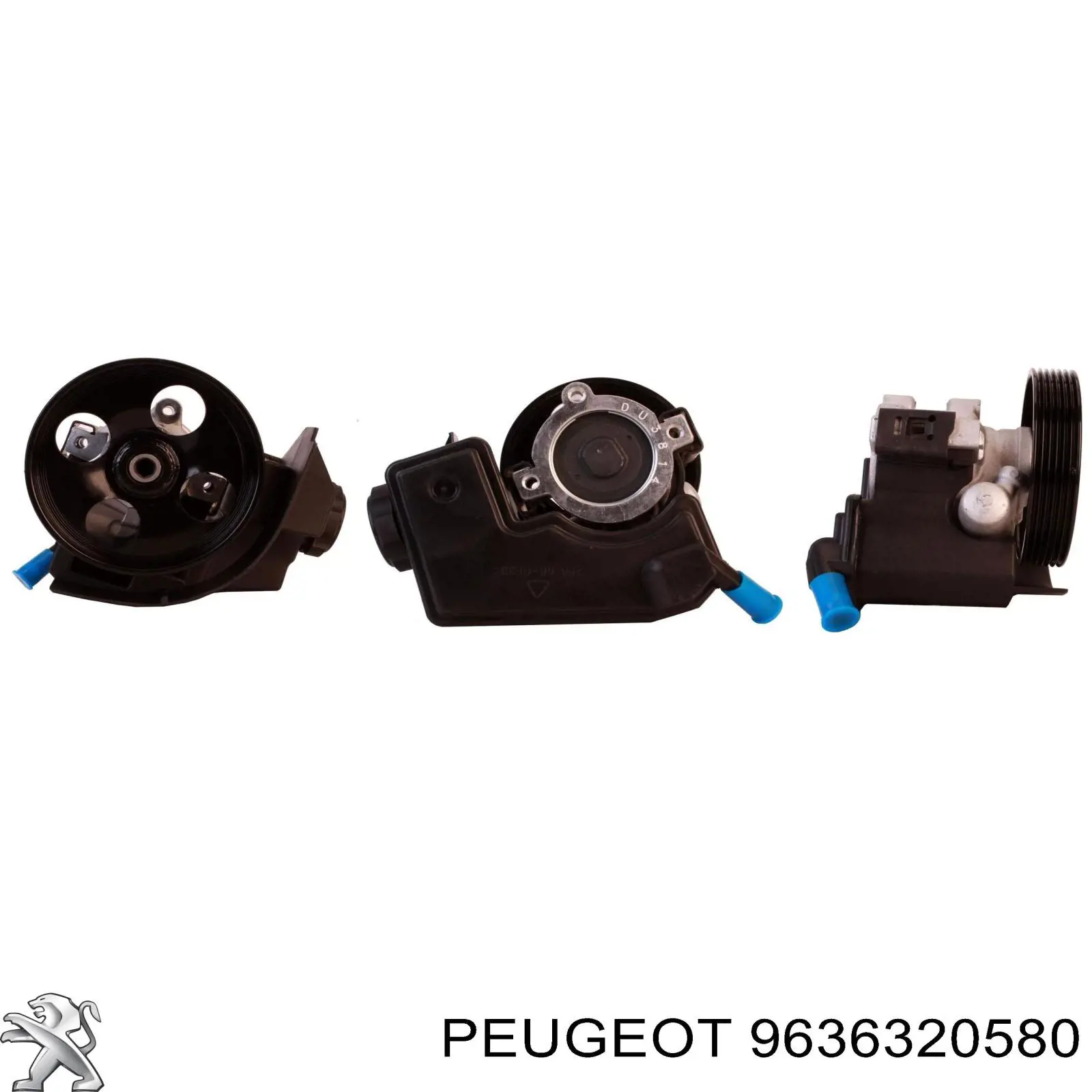 Купити 9636320580 Peugeot/Citroen Насос гідравліки
