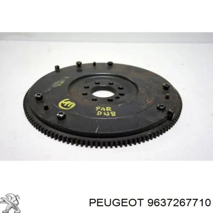 Купити 9637267710 Peugeot/Citroen Маховик із зубчастим ободом в зборі