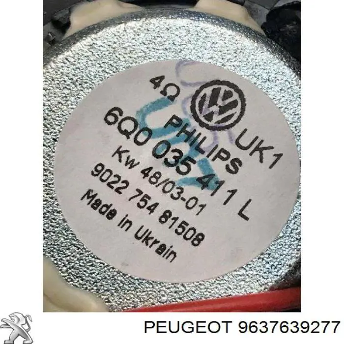  Peugeot/Citroen 9637639277
