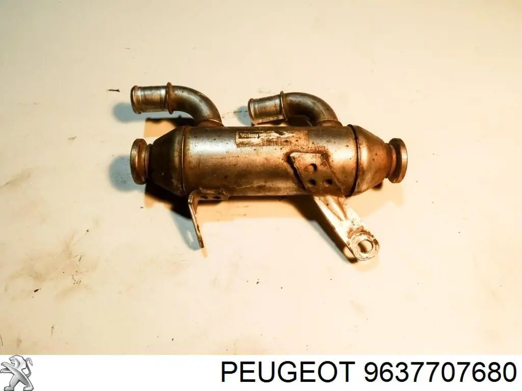 9637707680 Peugeot/Citroen радіатор системи рециркуляції ог