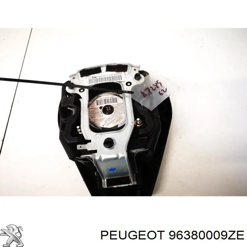 Купити 96380009ZE Peugeot/Citroen Подушка безпеки водія