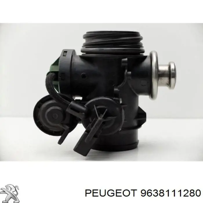 9638111280 Peugeot/Citroen клапан egr, рециркуляції газів