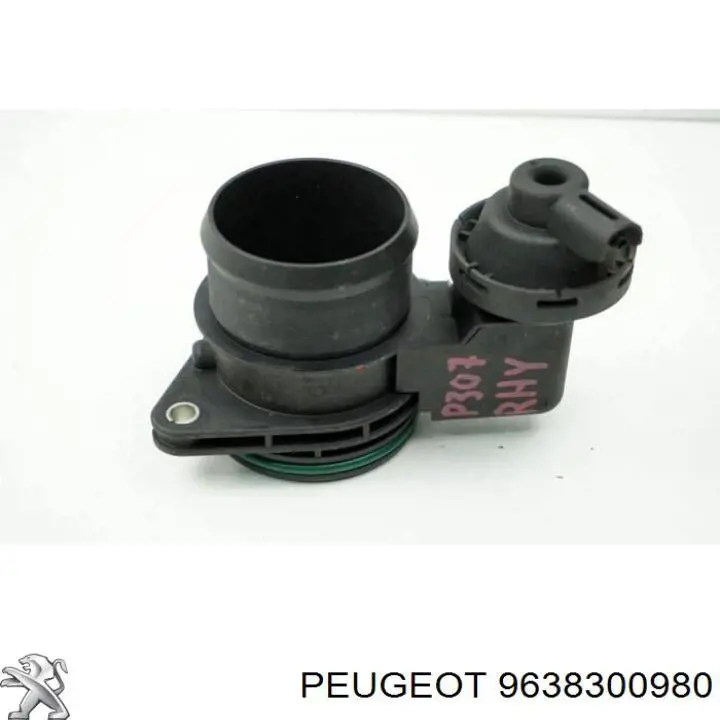 9638300980 Peugeot/Citroen Дросільна заслінка в зборі