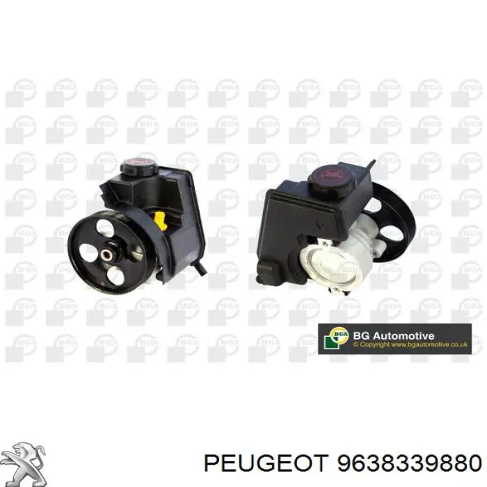 Купити 9638339880 Peugeot/Citroen Насос гідравліки