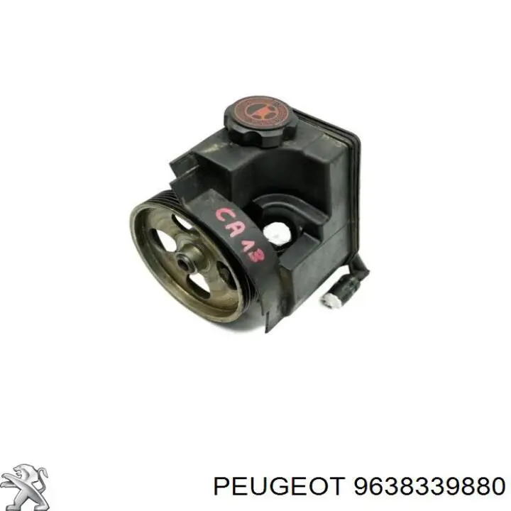 9638339880 Peugeot/Citroen насос гідропідсилювача керма (гпк)