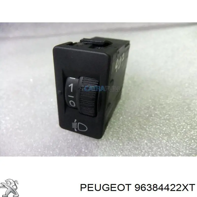 Кнопка коректора фар Peugeot/Citroen 96384422XT ціна, від 2.56 USD
