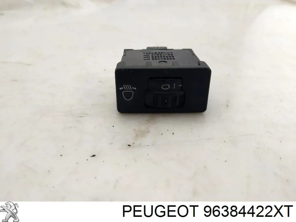 Кнопка коректора фар 96384422XT Peugeot/Citroen