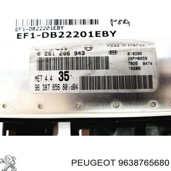 9638765680 Peugeot/Citroen Блок електронного управління