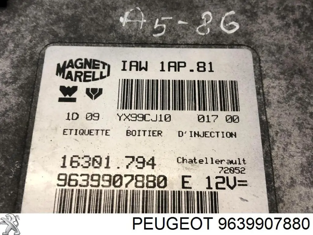  9639907880 Peugeot/Citroen