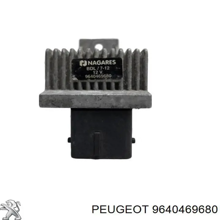 9640469680 Peugeot/Citroen Реле свічок накалу