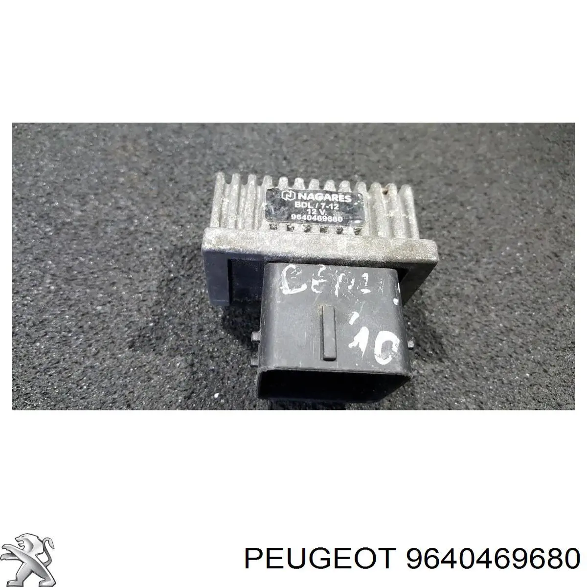 Реле управління Peugeot/Citroen 9640469680 ціна, від 19.00 USD