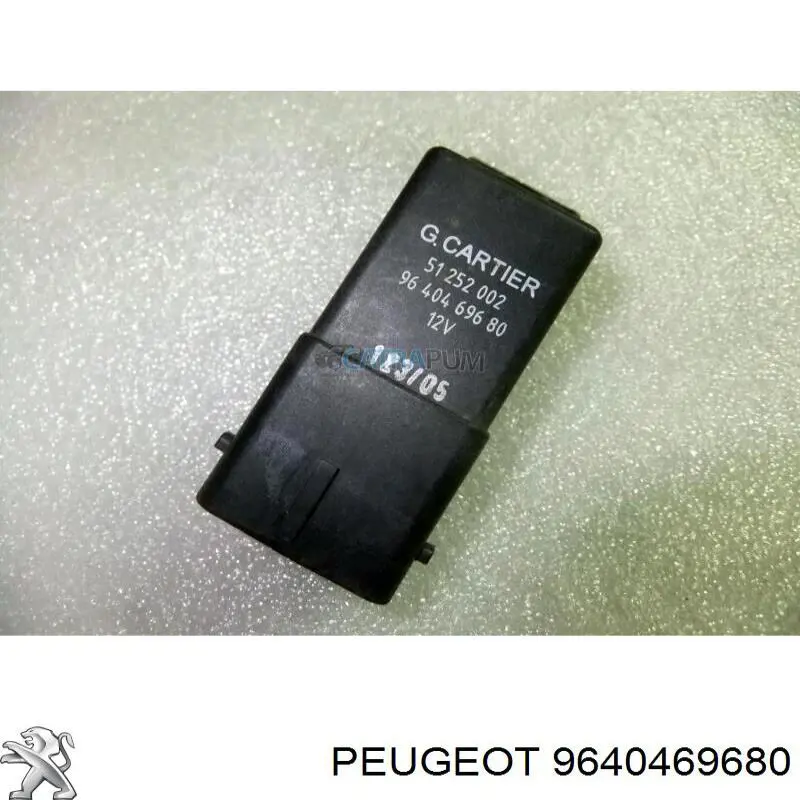 Купити 9640469680 Peugeot/Citroen Реле свічок накалу
