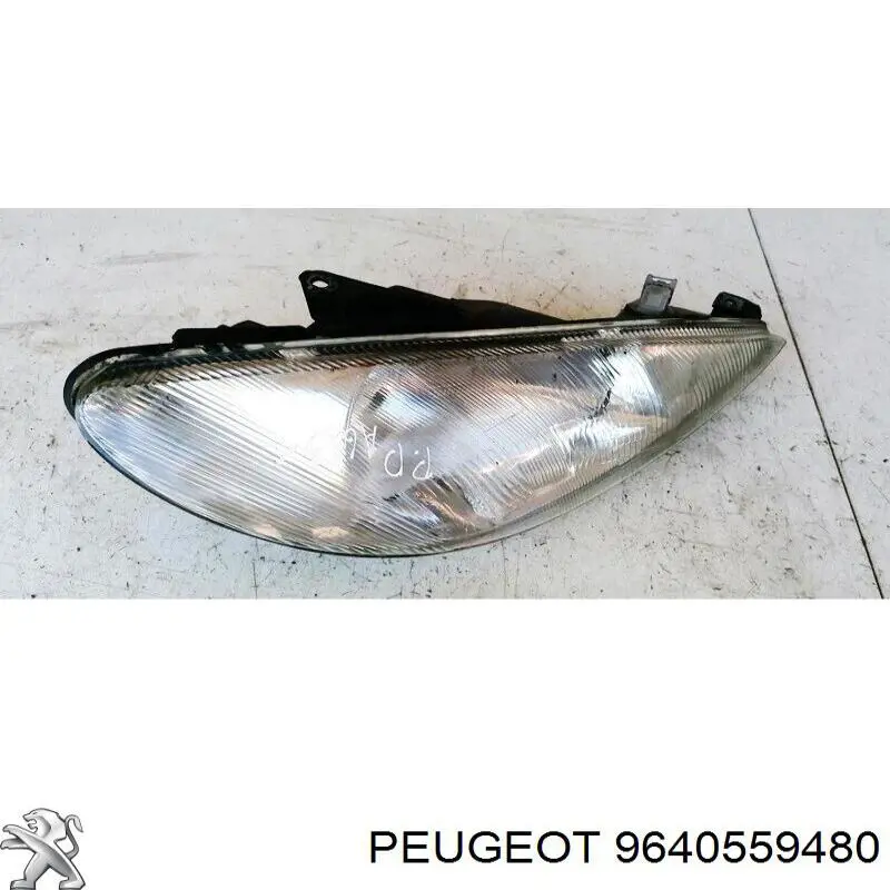 Фара правая Peugeot/Citroen 9640559480 ціна, від 38.29 USD