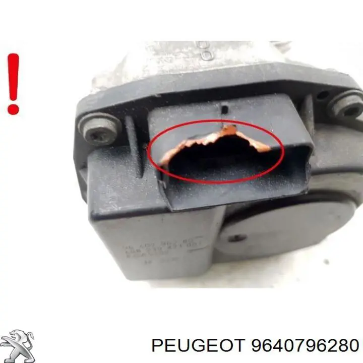 Купити 9640796280 Peugeot/Citroen Дросільна заслінка