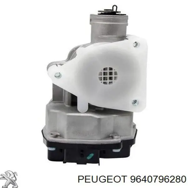 9640796280 Peugeot/Citroen Дросільна заслінка в зборі