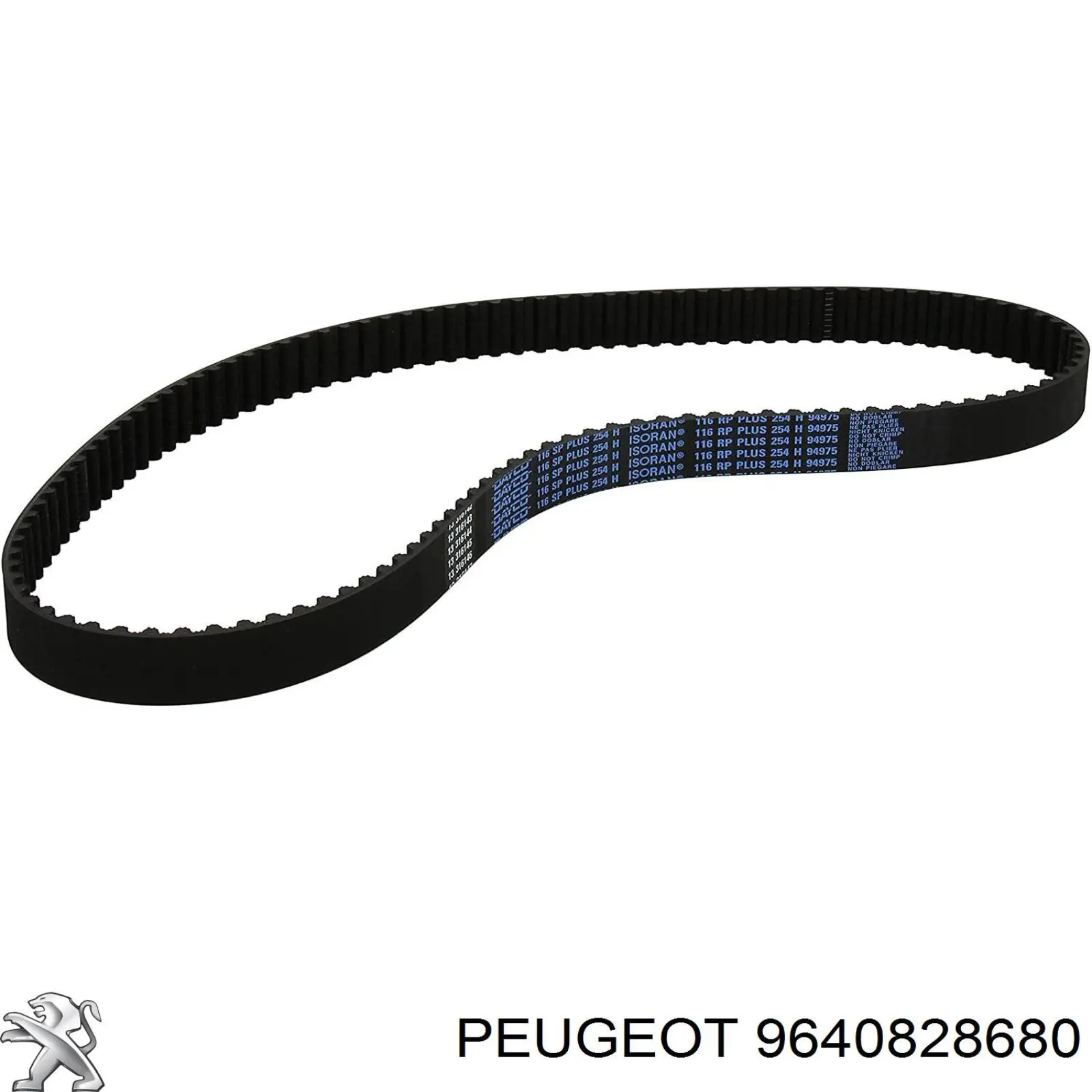 ГРМ ремінь Peugeot/Citroen 9640828680