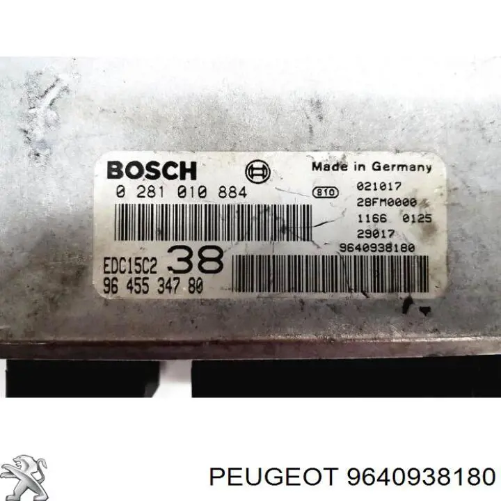 9640938180 Peugeot/Citroen 