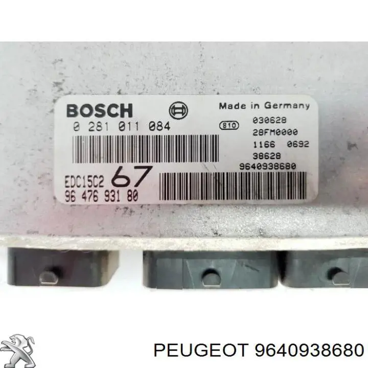 Купити 9640938680 Peugeot/Citroen Модуль управління двигуном