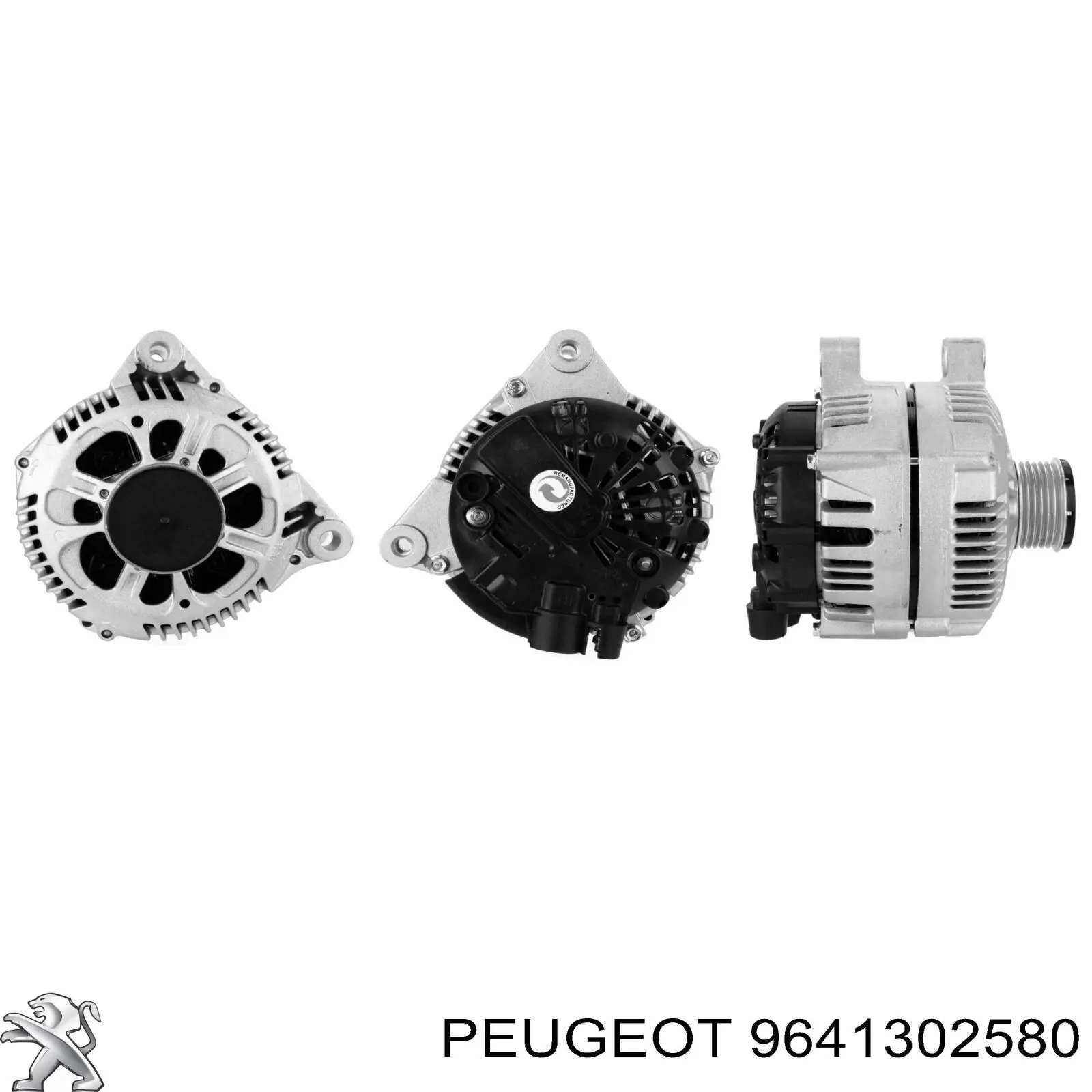 Купити 9641302580 Peugeot/Citroen Генератор
