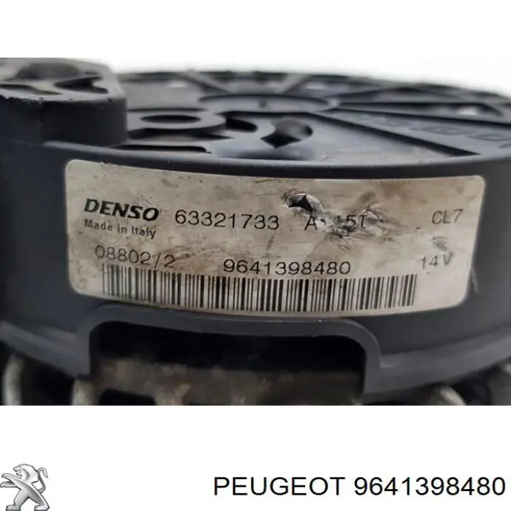 Купити 9641398480 Peugeot/Citroen Генератор