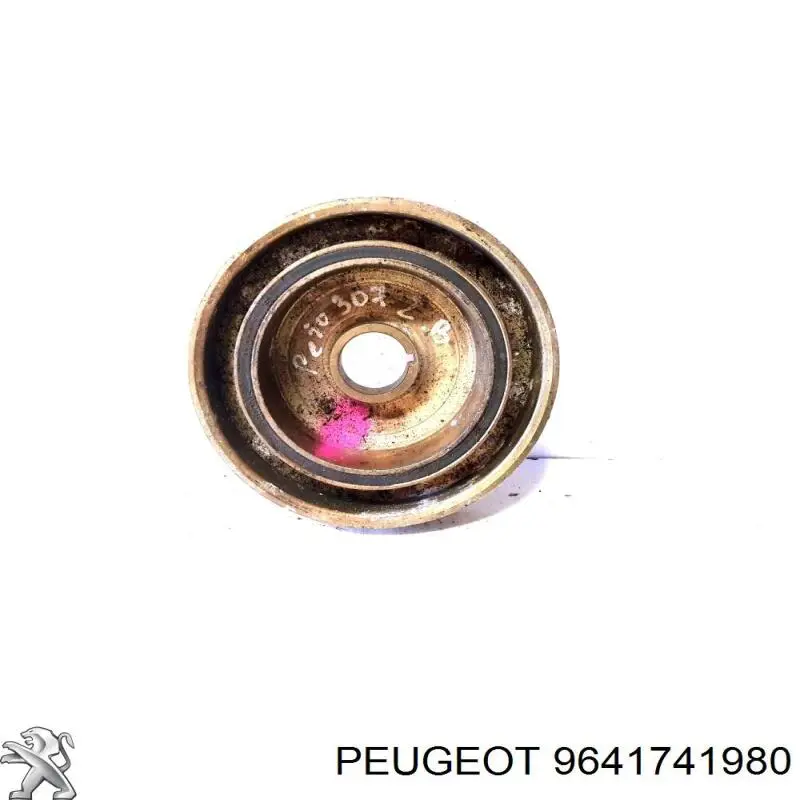 Купити 9641741980 Peugeot/Citroen Шків колінчастого вала