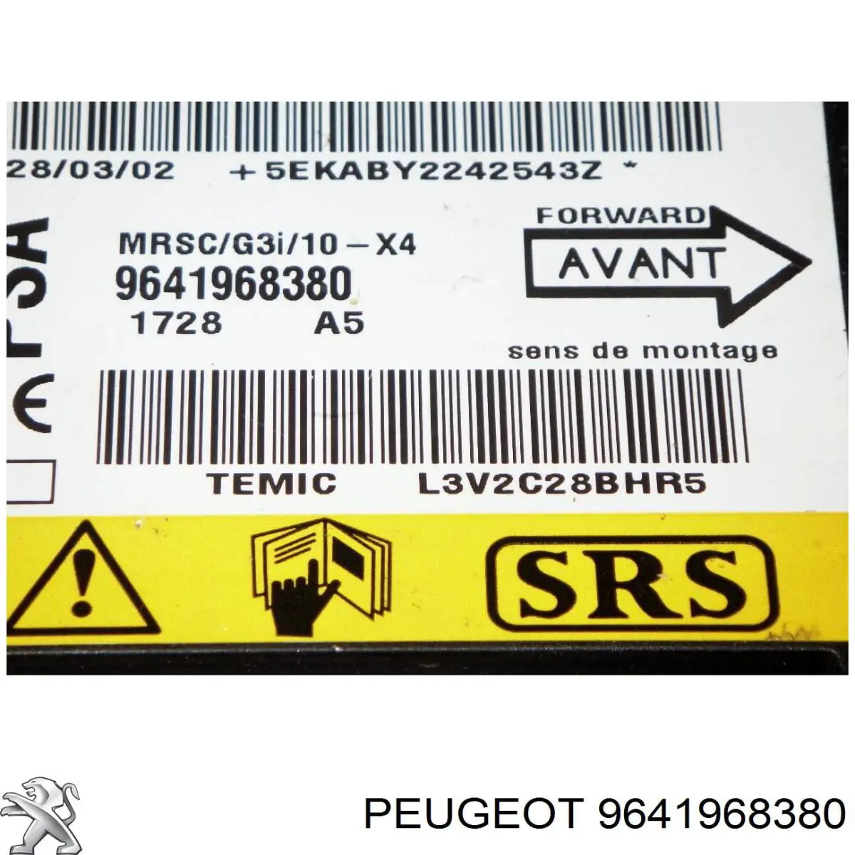  Peugeot/Citroen 9641968380 ціна, від 8.80 USD
