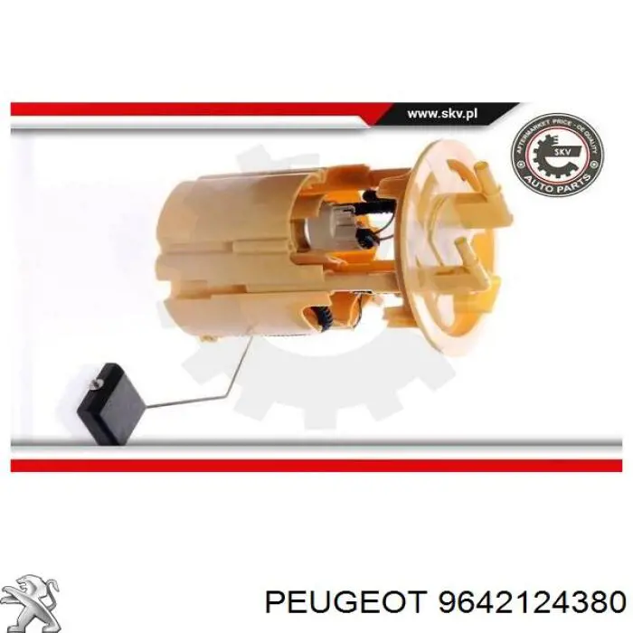 Купити 9642124380 Peugeot/Citroen Насос занурювальний в баці