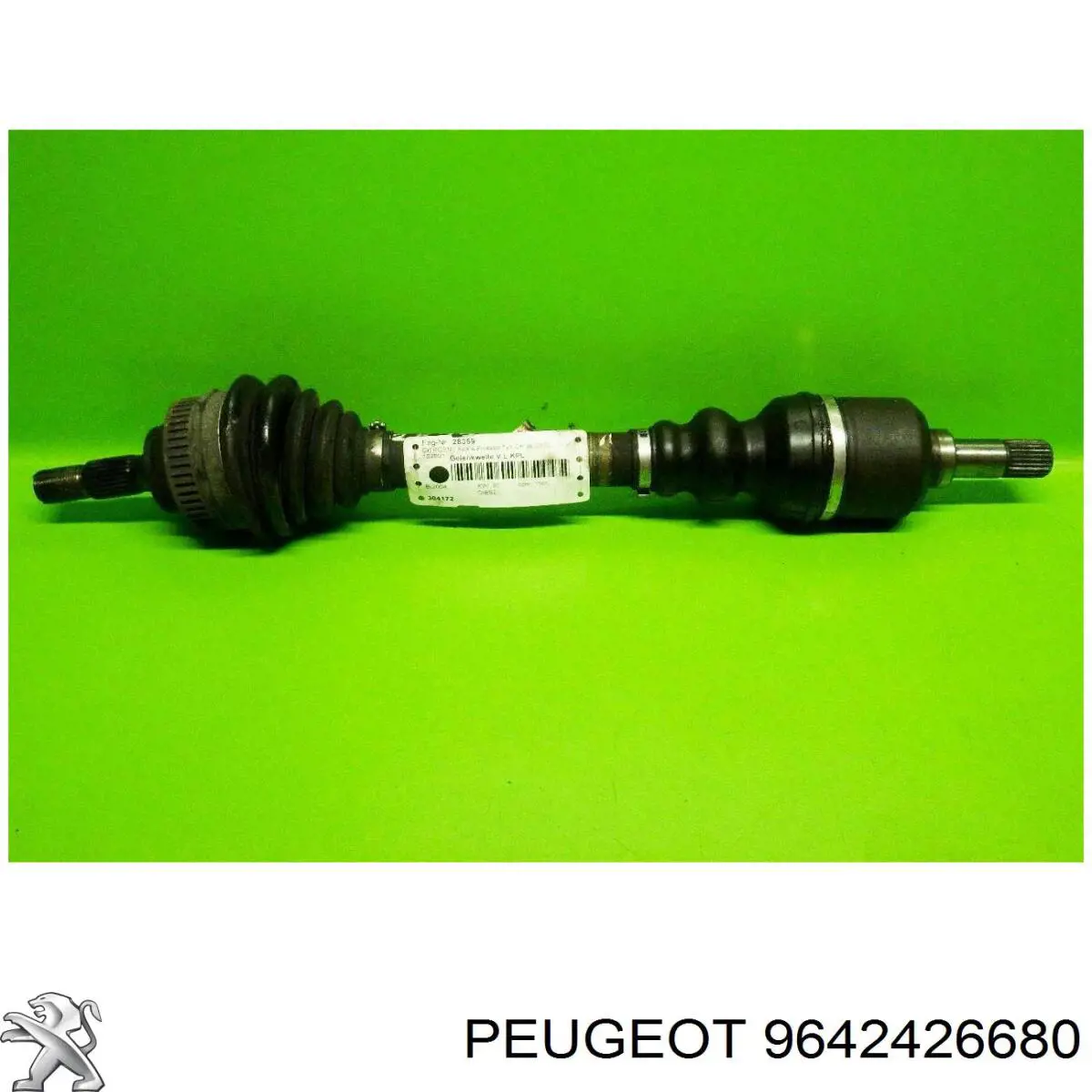9642426680 Peugeot/Citroen Привід лівий