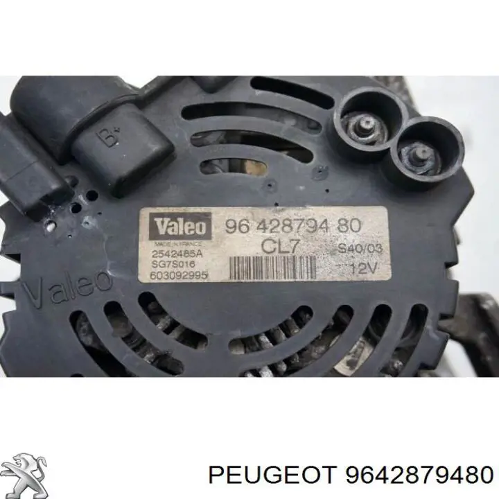 9642879480 Peugeot/Citroen Авто генератор
