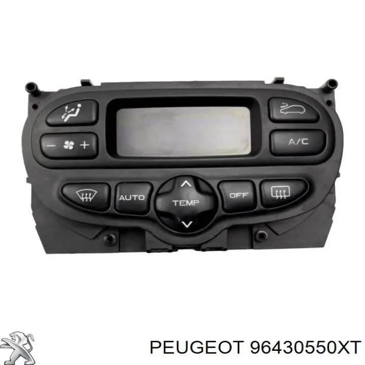 Блок управління кондиціонером 96430550XT Peugeot/Citroen