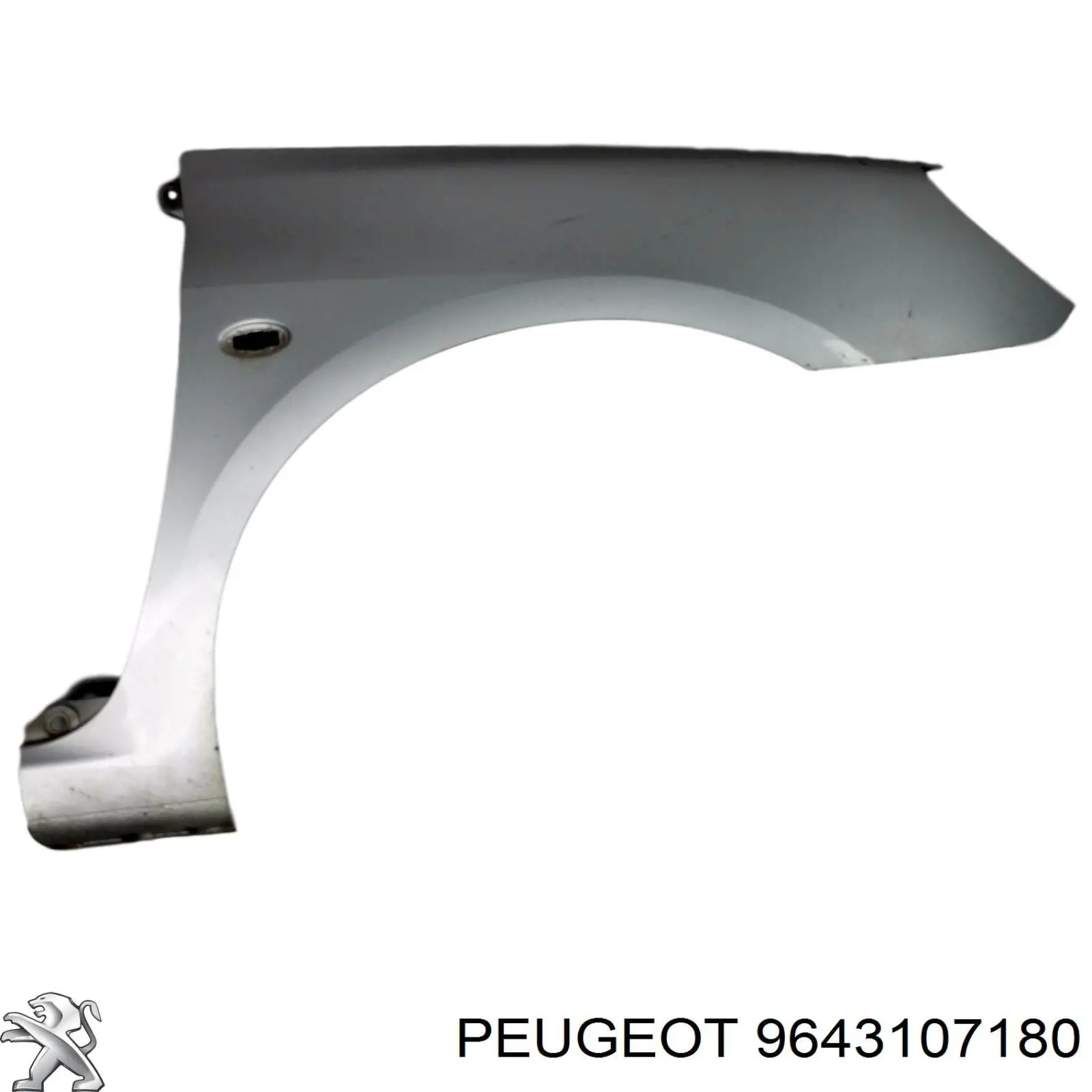 Переднє праве крило Peugeot 307 