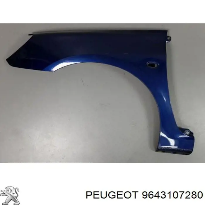  Крило переднє ліве Peugeot 307 