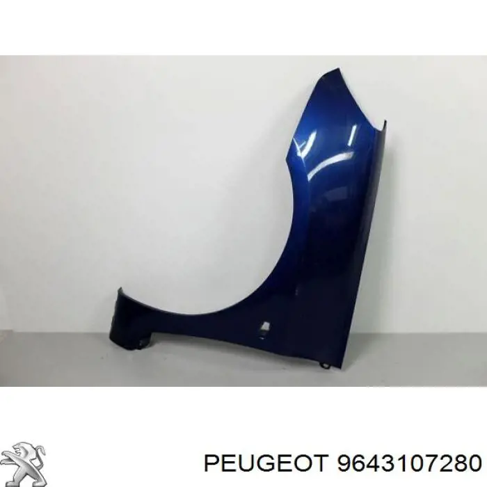 Бічна частина передня ліва Peugeot 307 