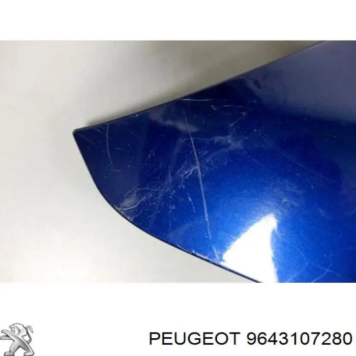 Переднє ліве крило на Peugeot 307  3A, 3C