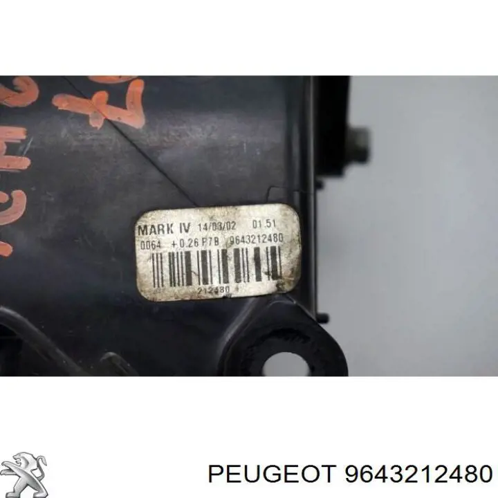  9643212480 Peugeot/Citroen