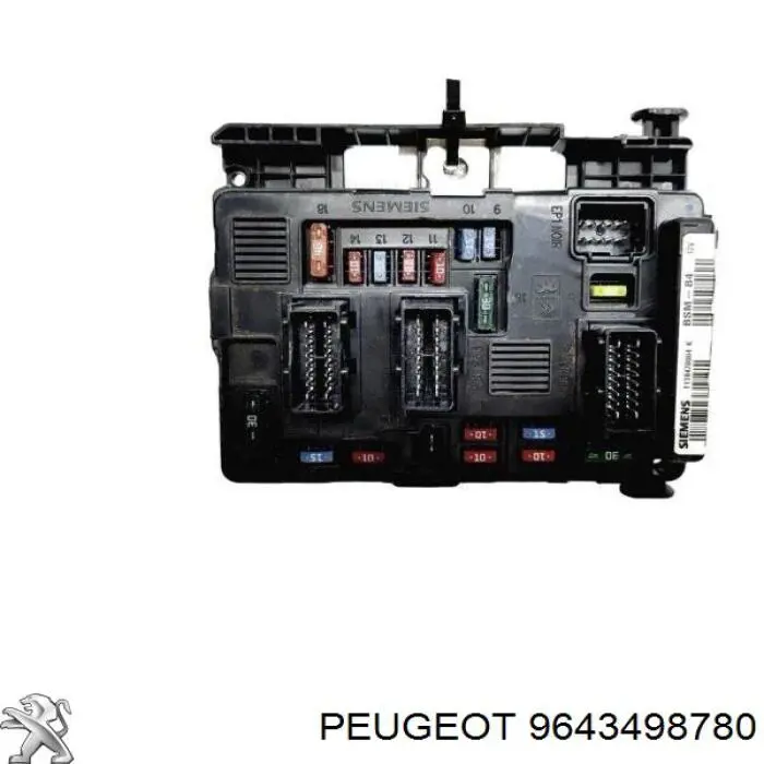9643498780 Peugeot/Citroen Реле запобіжників