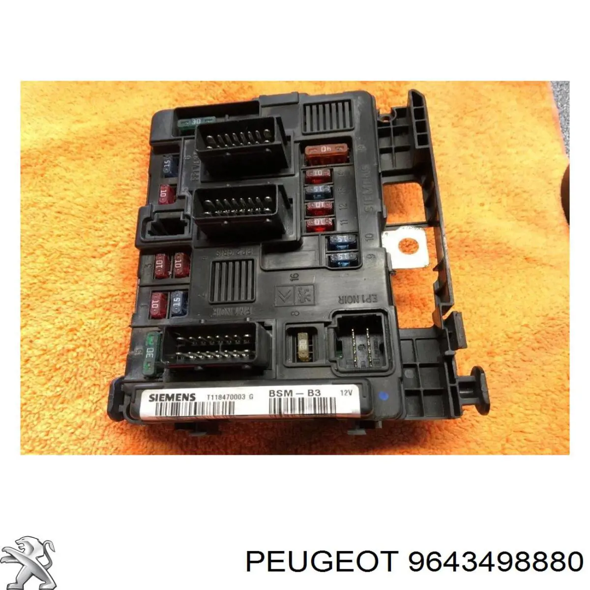9643498880 Peugeot/Citroen Реле запобіжників