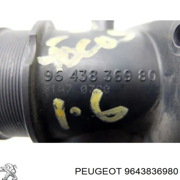 Дросільна заслінка в зборі на Ford Fiesta Mk5 JH, JD