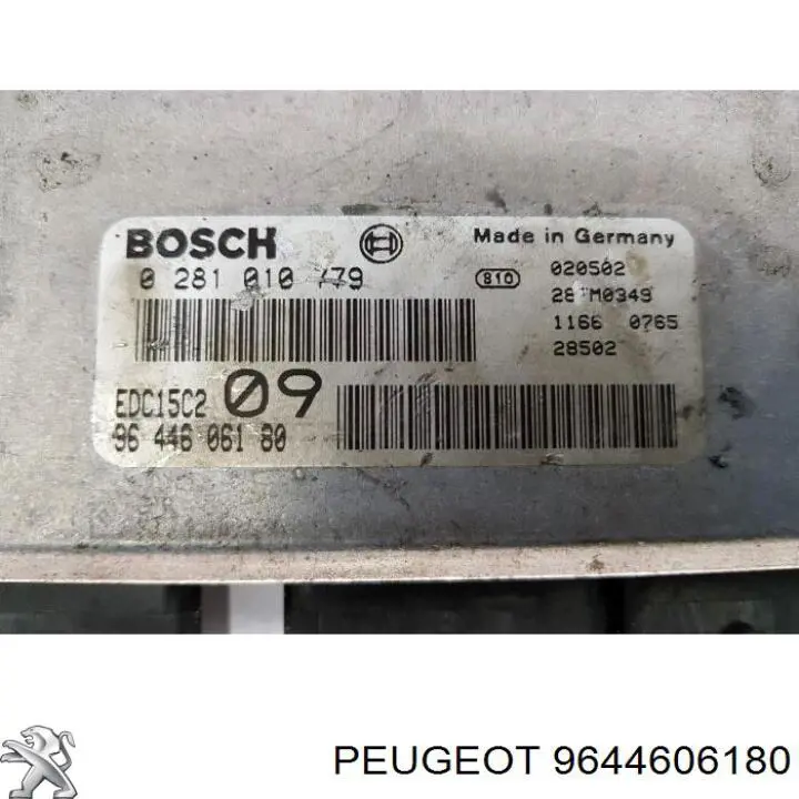 Купити 9644606180 Peugeot/Citroen Модуль управління двигуном