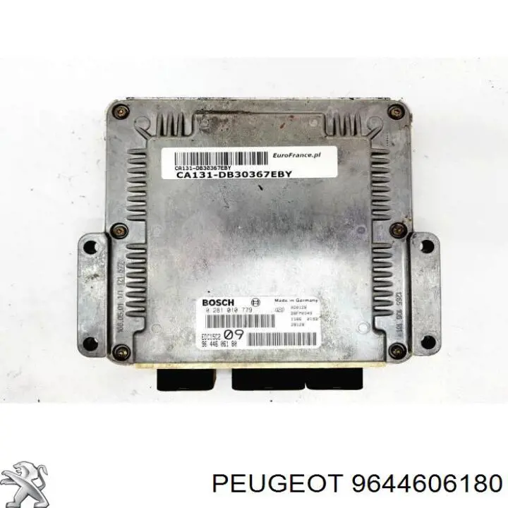 Електронний блок керування двигуном 9644606180 Peugeot/Citroen