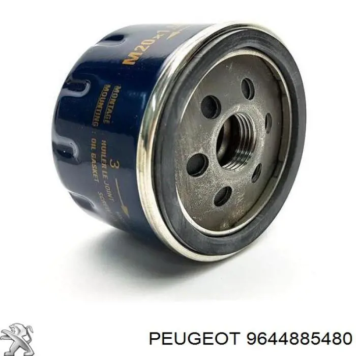 Масляний фільтр двигуна Peugeot/Citroen 9644885480 ціна, від 6.22 USD