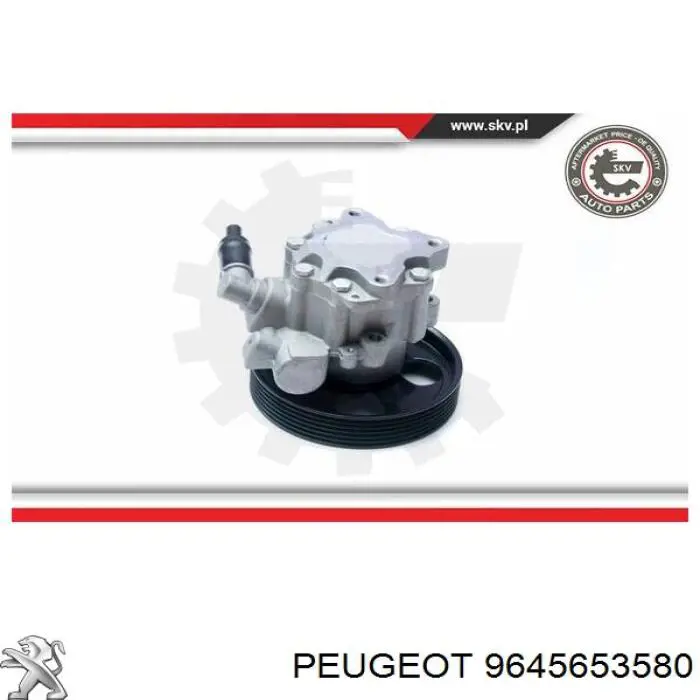 Купити 9645653580 Peugeot/Citroen Насос гідравліки