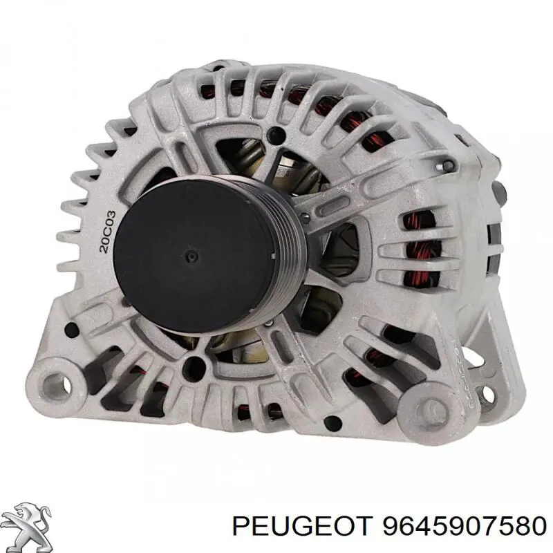 9645907580 Peugeot/Citroen генератор